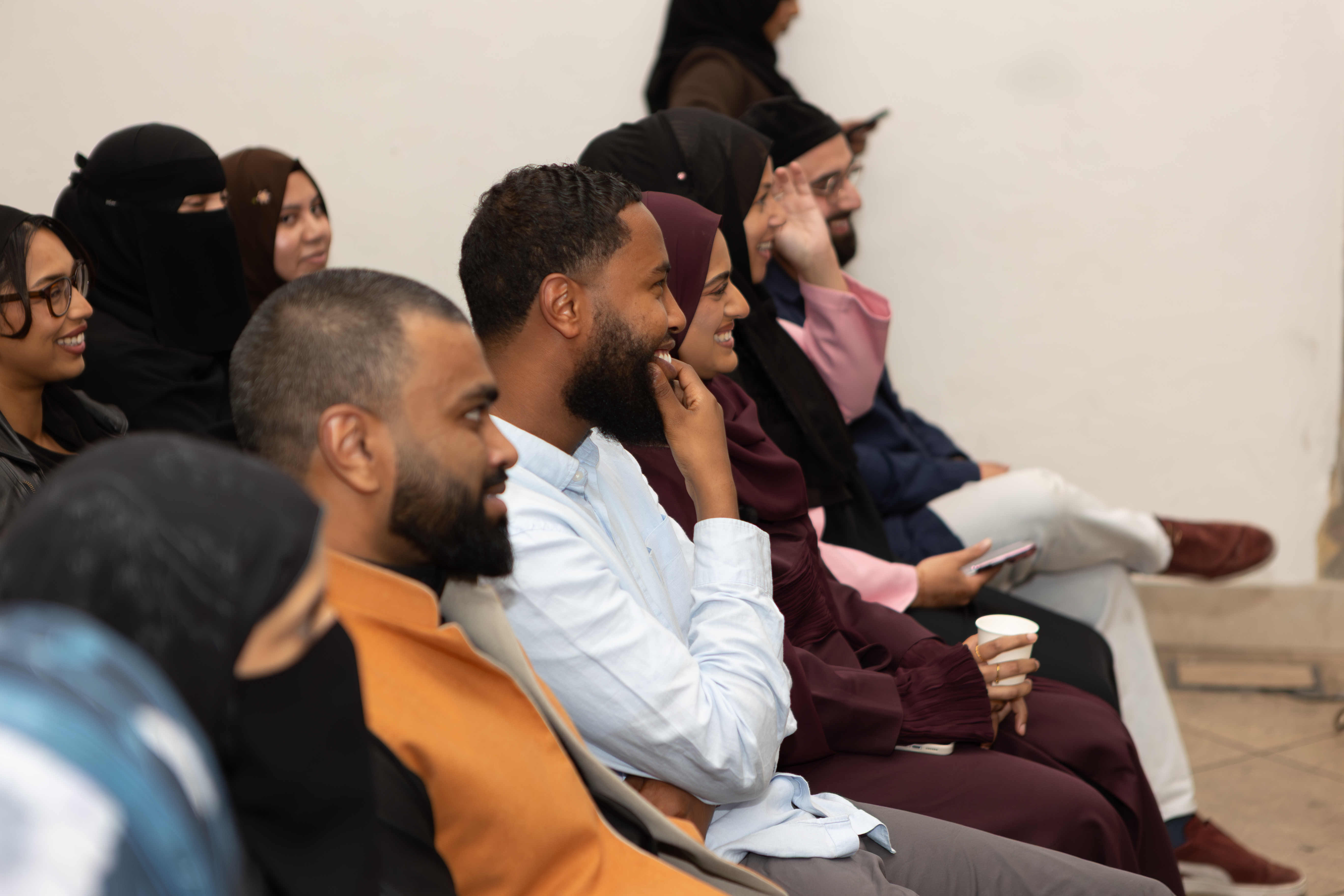 Community members at an Ibn Sina Sanctuary event