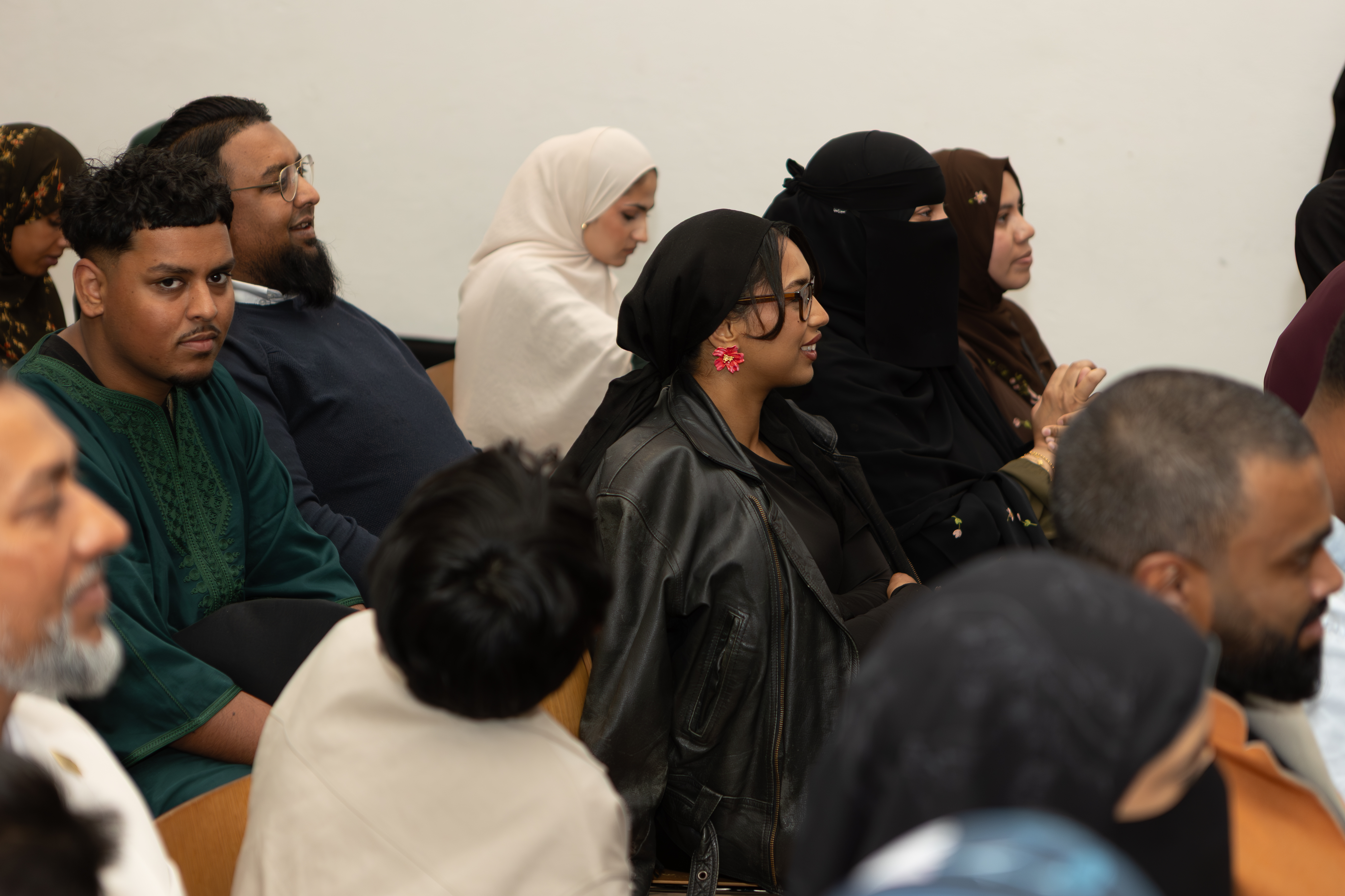Attendees at an Ibn Sina Sanctuary event